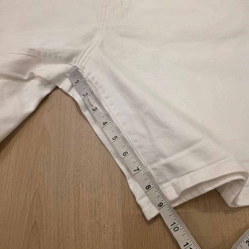 Wrangler White Denim High Rise 10